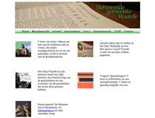 Tablet Screenshot of hervormdegemeentewaarde.nl